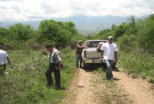 Verkregen land te Rio Aguan Valley voor Ctenosaura melanosterna reservaat